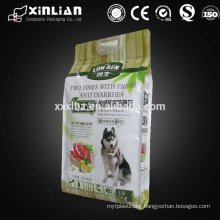 15kg dog food bag with handle/dog food packaging bags